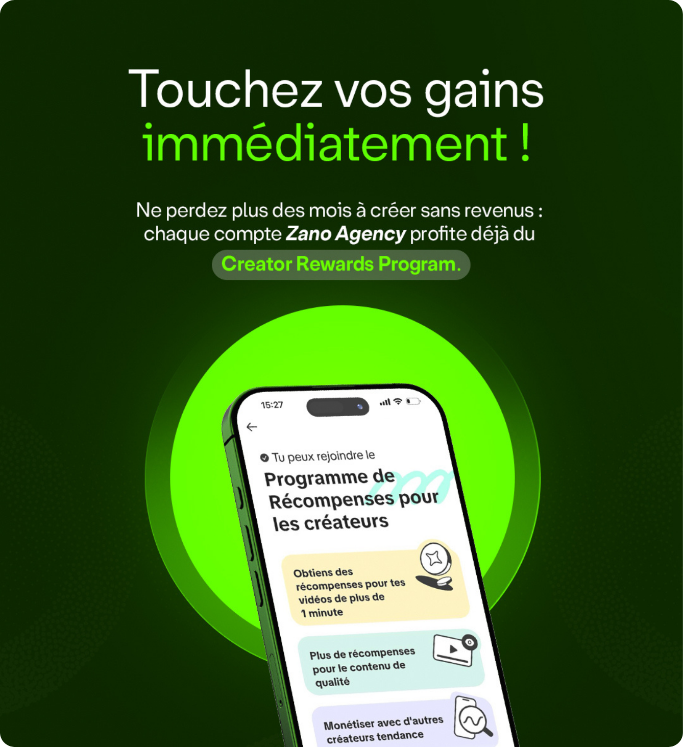 Compte TikTok Monétisé